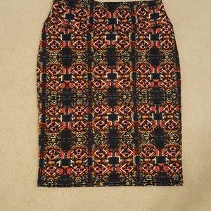 Lularoe Cassie pencil skirt. EUC.